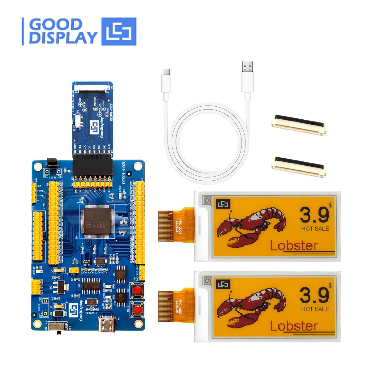 EPD with STM32 Demo Kit