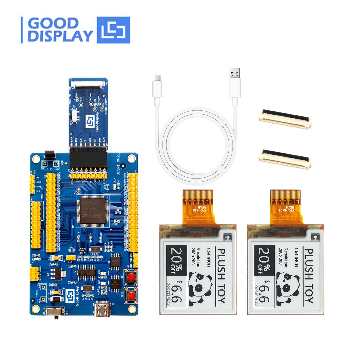 EPD with STM32 Demo Kit