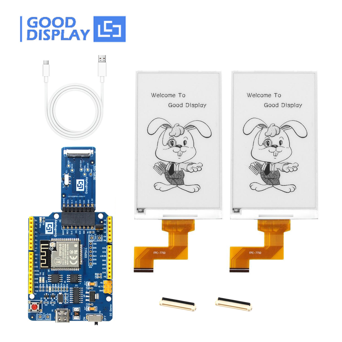 EPD with ESP32 Demo Kit