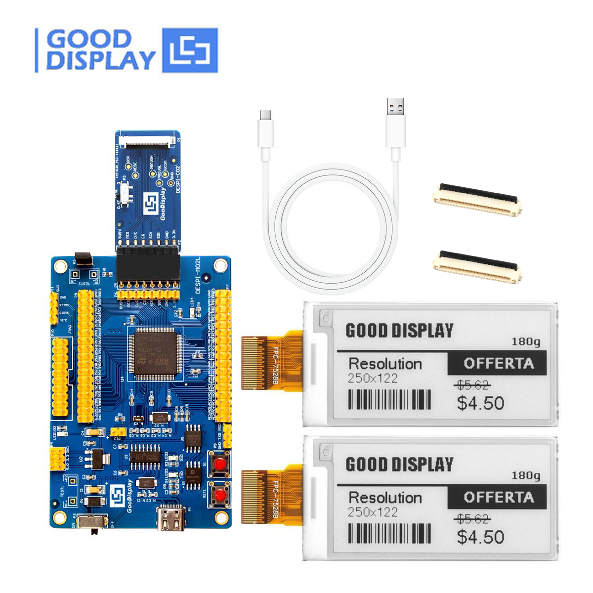 EPD with STM32 Demo Kit