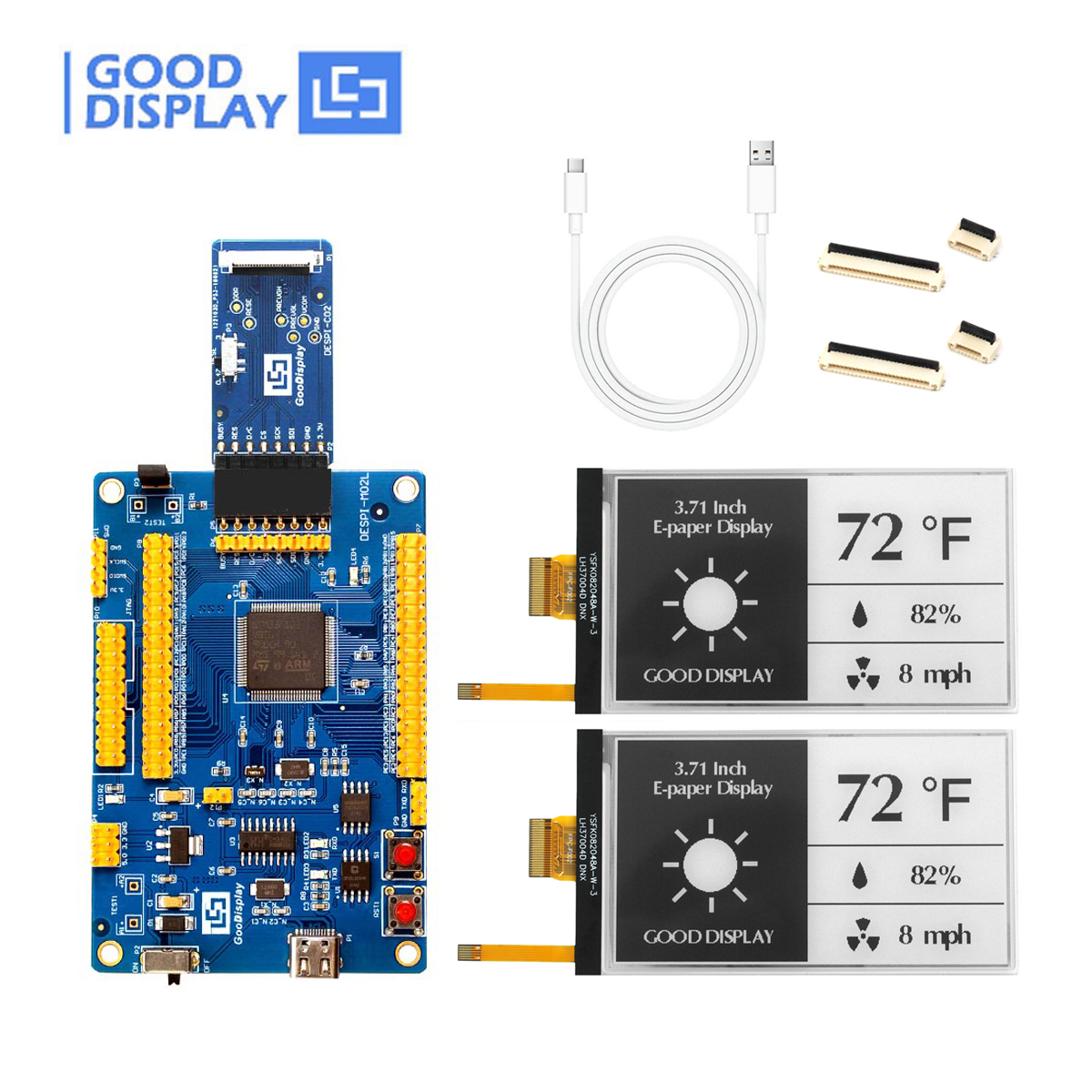 EPD with STM32 Demo Kit