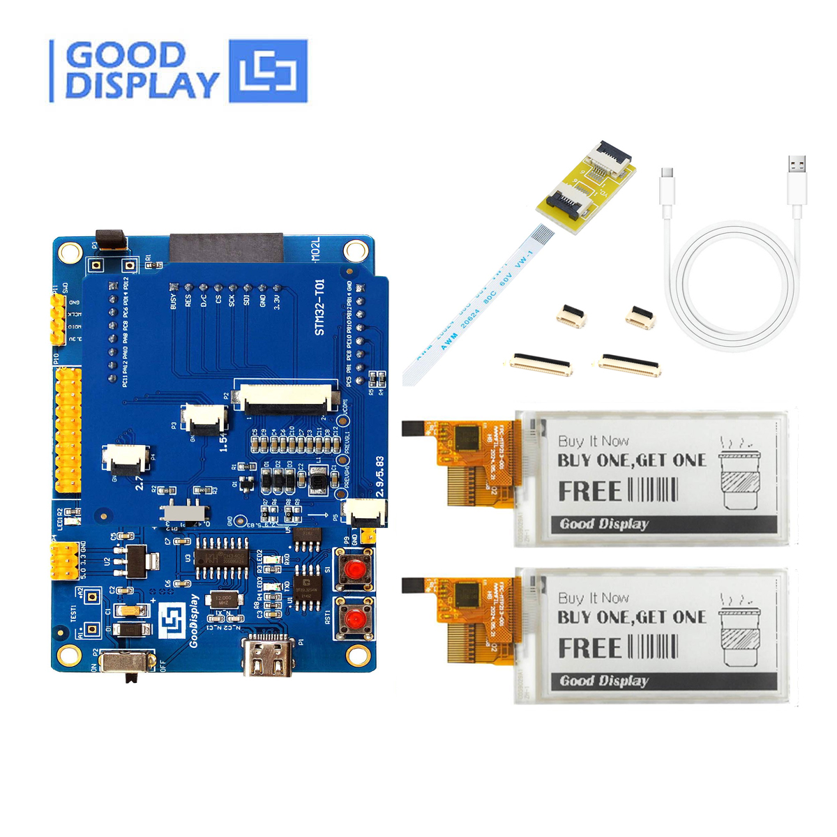 EPD with STM32 Demo Kit