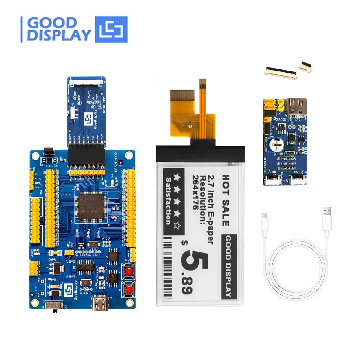 EPD with STM32 Demo Kit