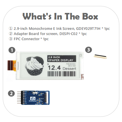 EPD with adapter board