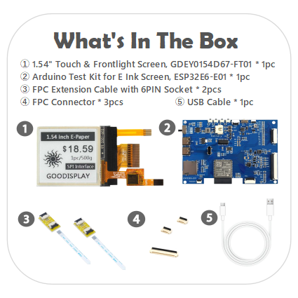 EPD with ESP32E6-E01