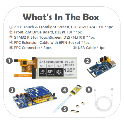 EPD with STM32 Demo Kit