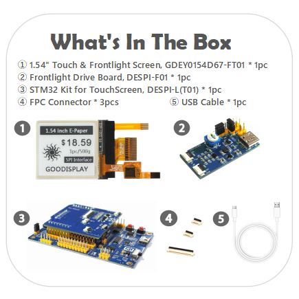 EPD with STM32 Demo Kit