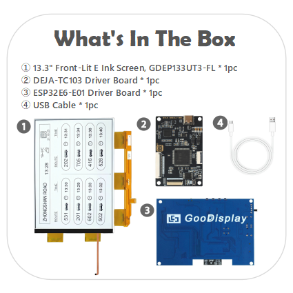 EPD with ESP32E6-E01