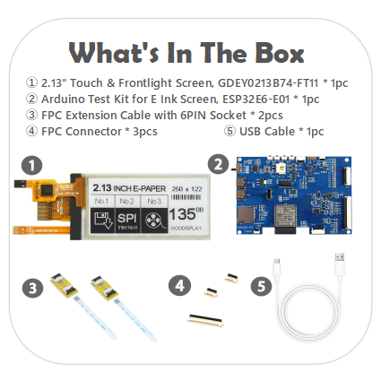 EPD with ESP32E6-E01