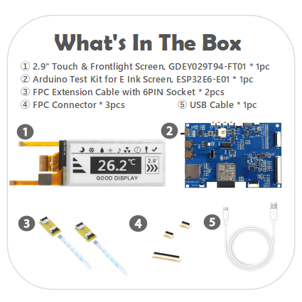 EPD with ESP32E6-E01