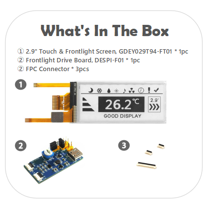 EPD with adapter board