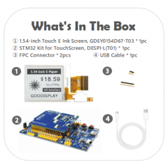 EPD with STM32 Demo Kit