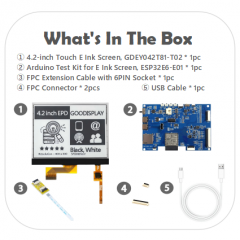 EPD with ESP32E6-E01