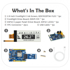 EPD with ESP32 Demo Kit