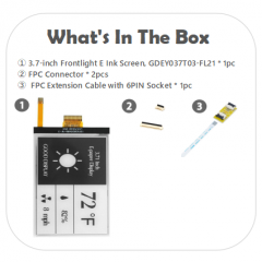 EPD with FPC Extension &Socket