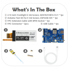 EPD with ESP32E6-E01