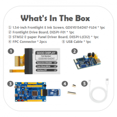 EPD with STM32 Demo Kit