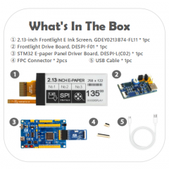 EPD with STM32 demo kit