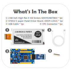 EPD with STM32 Demo Kit