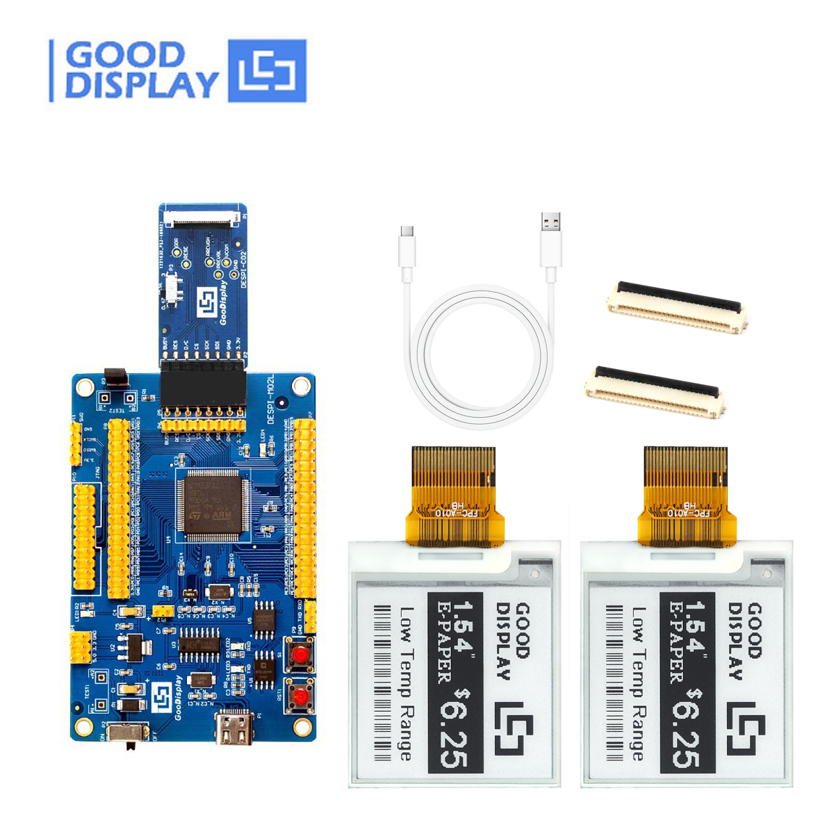EPD with STM32 Demo kit
