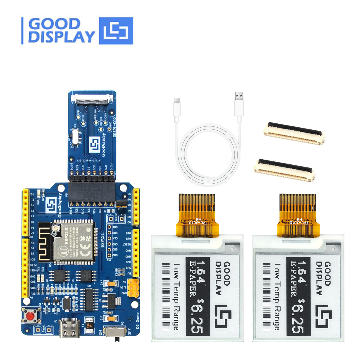EPD with ESP32 Demo Kit