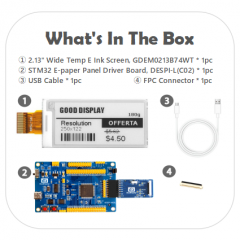 EPD with STM32 Demo Kit