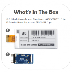 EPD with adapter board