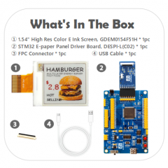 EPD with STM32 Demo Kit