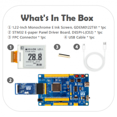 EPD with STM32 Demo Kit