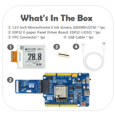 EPD with ESP32 Demo kit