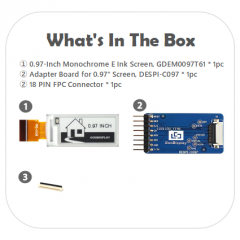 GDEM0097T61 with Adapter Board