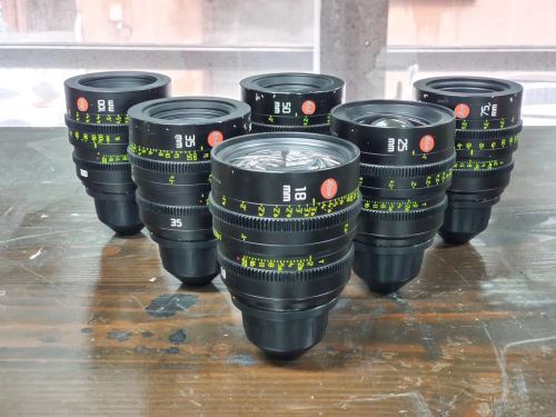 Used Leica Summicron-C Cinema Lens Set 6pcs
