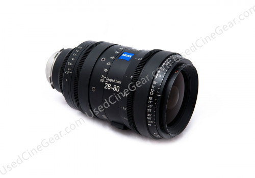 New Zeiss CZ.2 28-80 Cinema Zoom Lens