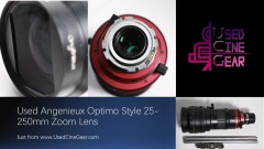 Used Angenieux Optimo Style 25-250mm Cinema Zoom Lens