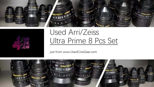 Used ARRI/ZEISS Ultra Prime Lens Set 8pcs