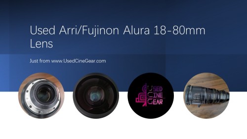 Used ARRI/Fujinon Alura 18-80mm Zoom Lens