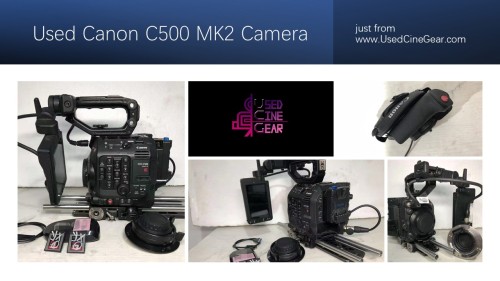 Used Canon C500 MK2 Camera