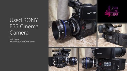 Used Sony F55 Cinema Camera