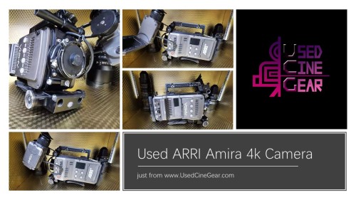 Used ARRI Amira 4k Camera Kit (5500+hours)