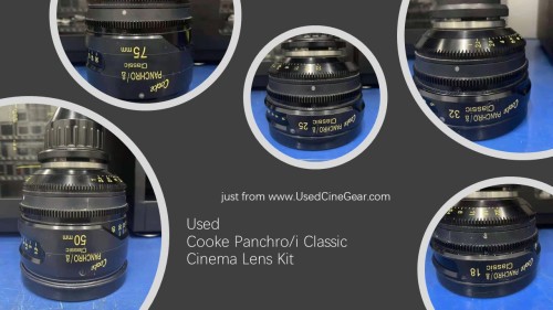 Used Cooke Panchro/i Classic Lens Kit