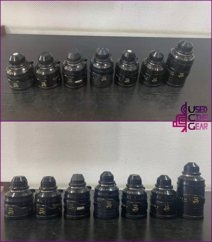 Used Cooke S4i Cinema Lens Kit (7pcs)