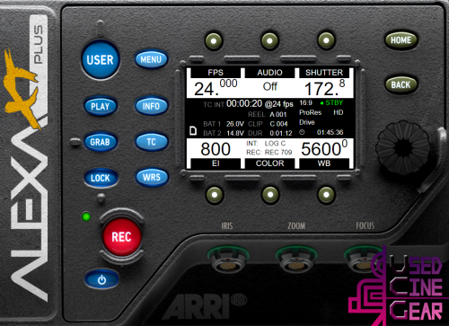 Used ARRI Alexa XT Plus（3000+ hours）