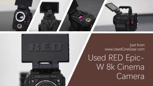 Used RED Epic-W 8k Cinema Camera(1k+ hrs)
