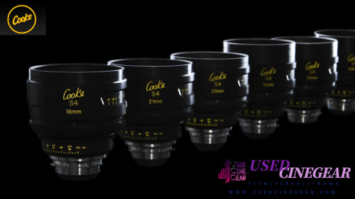 Used Cooke S4 Cinema Lens Kit(5pcs)