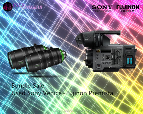 Used Sony Venice camera+Fujinon Premista lens bundle kit