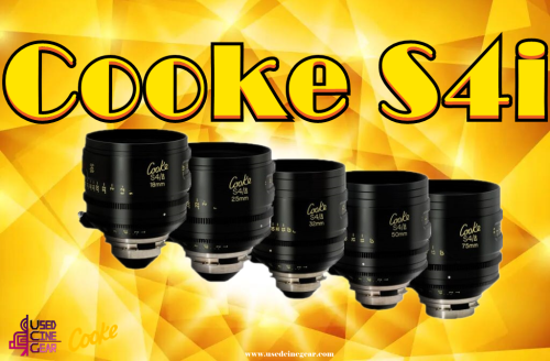 Used Cooke S4i Cinema Lens Kit(5pcs)