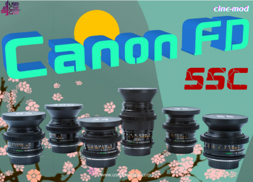 Canon FD SSC Cine-Mod Lenses Kit