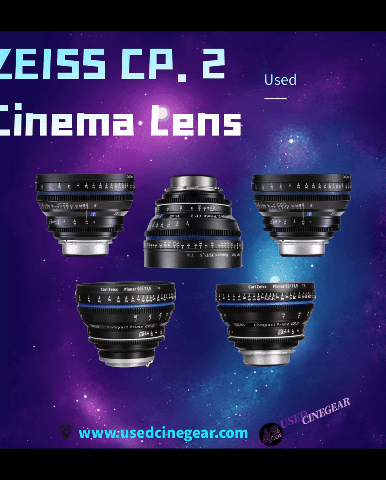 Used Zeiss CP.2 Cinema Lens Kit PL-Mount(5pcs Super-Speed version)