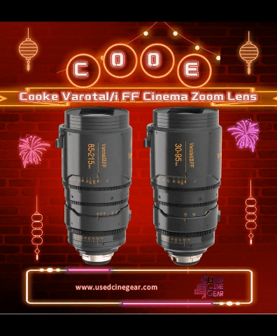 Cooke Varotal/i FF Cinema Vintage Zoom Lenses Kit