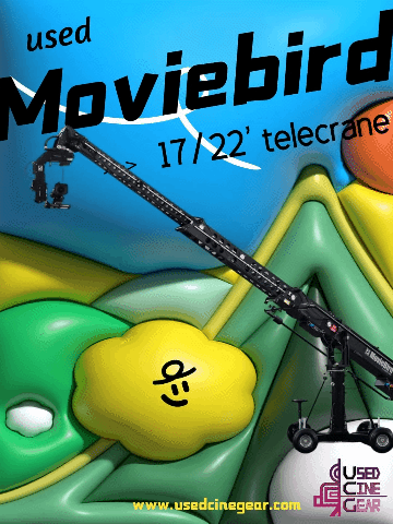 Used Moviebird 17/22' Camera Telecrane